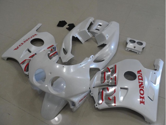 1991-1998 Pearl White Red CBR250RR MC22 Motorcycle Fairings 1991-1998 Pearl White Red CBR250RR MC22 Motorcycle Fairings