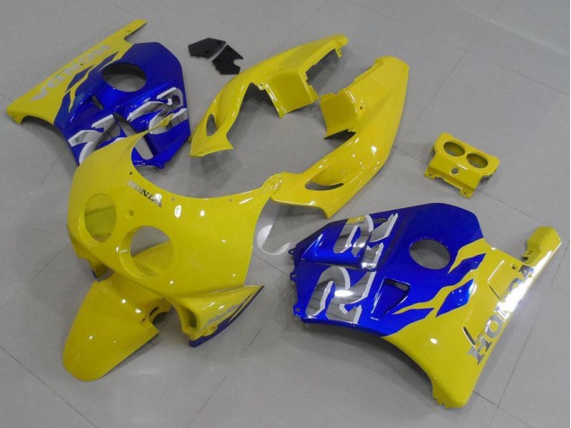 1991-1998 Yellow Blue CBR250RR MC22 Motorcycle Fairings 1991-1998 Yellow Blue CBR250RR MC22 Motorcycle Fairings