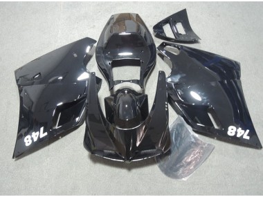 1993-2005 Black Ducati 748 Motorcycle Fairings