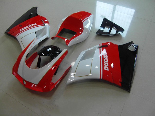 1993-2005 Red White Ducati 748 916 996 996S Motorcycle Fairings 1993-2005 Red White Ducati 748 916 996 996S Motorcycle Fairings