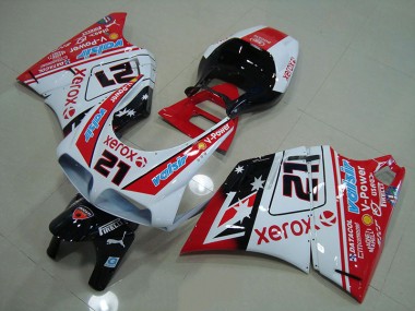 1993-2005 Red White Xerox 21 Ducati 748 916 996 996S Motorcycle Bodywork