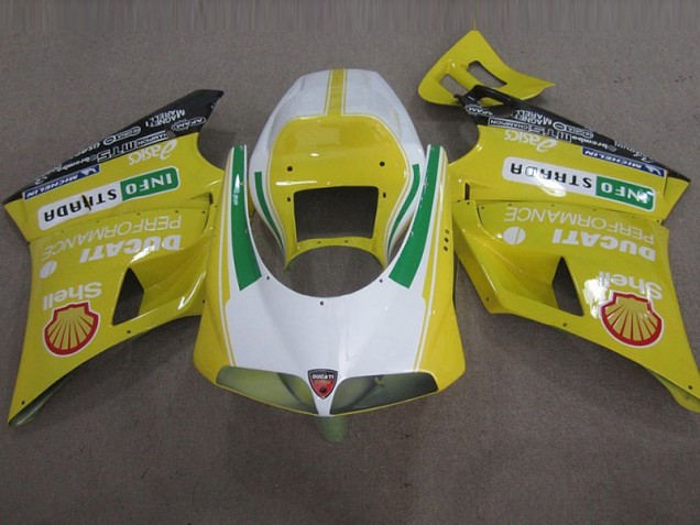 1993-2005 Yellow Shell Info Strrda Ducati 748 Motorcycle Fairings 1993-2005 Yellow Shell Info Strrda Ducati 748 Motorcycle Fairings