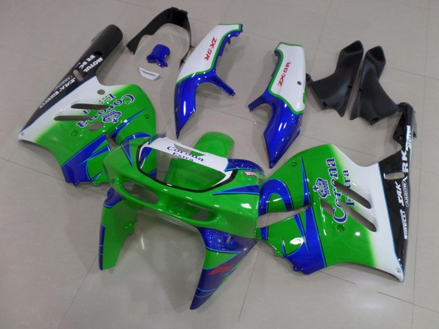 1994-1997 Green Corona ZX9R Motorcycle Fairings 1994-1997 Green Corona ZX9R Motorcycle Fairings