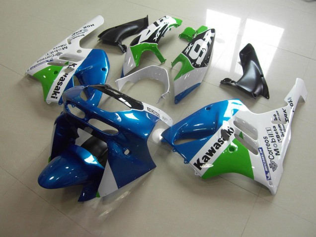 1994-1997 Light Blue White ZX9R Motorcycle Fairings 1994-1997 Light Blue White ZX9R Motorcycle Fairings