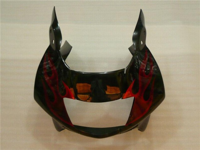 1995-1998 Black Red Flame CBR600 F3 Motorcycle Fairing 1995-1998 Black Red Flame CBR600 F3 Motorcycle Fairing