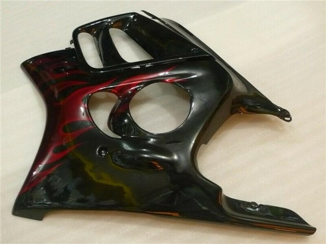 1995-1998 Black Red Flame CBR600 F3 Motorcycle Fairing 1995-1998 Black Red Flame CBR600 F3 Motorcycle Fairing