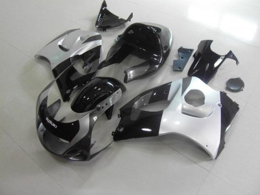 1996-2000 Silver Grey No Decals GSXR 600 Motorcycle Fairings