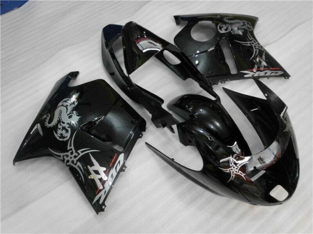 1996-2007 Black CBR1100XX Full Motorcycle Fairing Kits