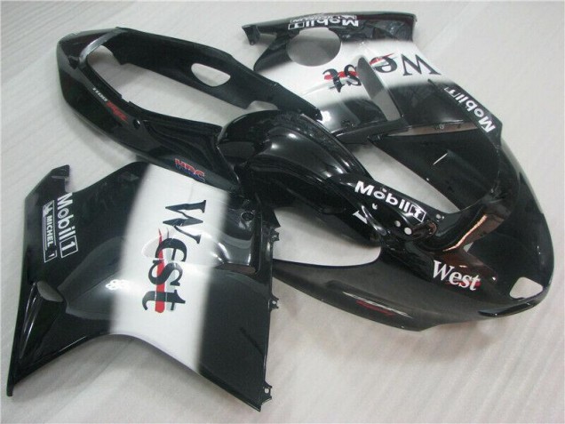 1996-2007 Black White West CBR1100XX Motorcycle Fairings 1996-2007 Black White West CBR1100XX Motorcycle Fairings