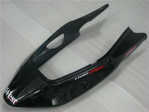1996-2007 Black White West CBR1100XX Motorcycle Fairings 1996-2007 Black White West CBR1100XX Motorcycle Fairings