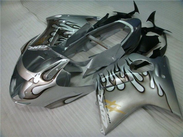 1996-2007 Flame Silver Grey CBR1100XX Motorcycle Fairings