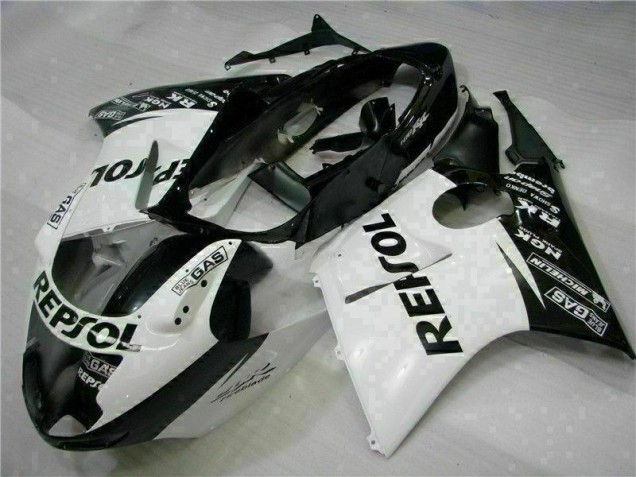 1996-2007 White Black Repsol CBR1100XX Motorcycle Fairings 1996-2007 White Black Repsol CBR1100XX Motorcycle Fairings