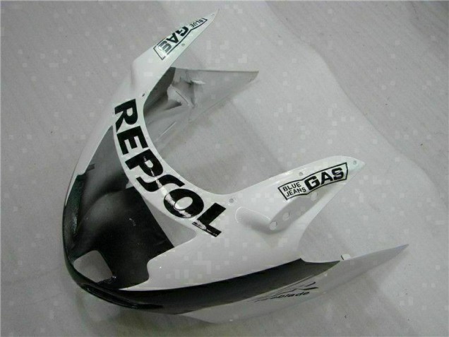 1996-2007 White Black Repsol CBR1100XX Motorcycle Fairings 1996-2007 White Black Repsol CBR1100XX Motorcycle Fairings