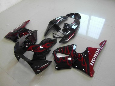 1998-1999 Black Red CBR900RR 919 Motorcycle Fairing