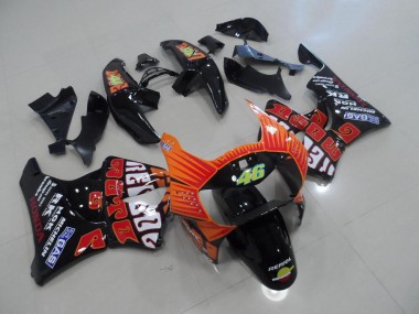 1998-1999 Black Rossi CBR900RR 919 Motorcycle Fairings