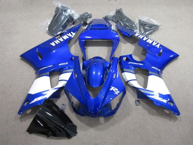 1998-1999 Blue White Decal YZF R1 Motorcycle Fairings 1998-1999 Blue White Decal YZF R1 Motorcycle Fairings