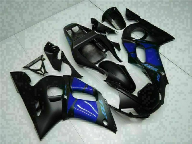 1998-2002 Blue Black YZF R6 Motorcycle Fairing 1998-2002 Blue Black YZF R6 Motorcycle Fairing