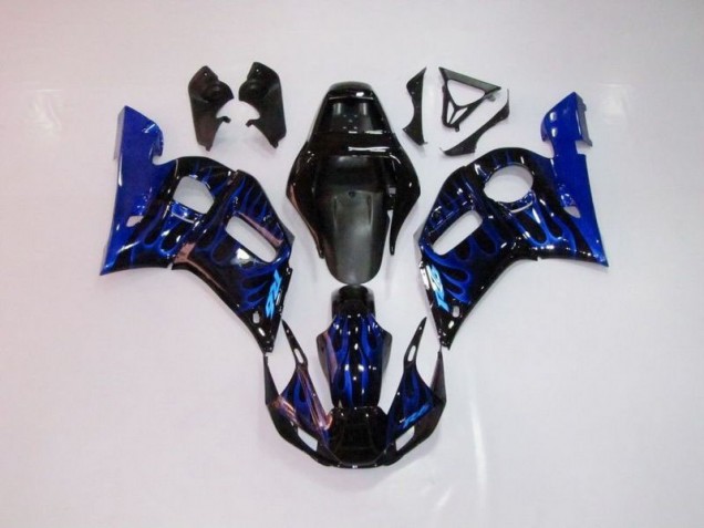 1998-2002 Blue Flame YZF R6 Motorcycle Fairings 1998-2002 Blue Flame YZF R6 Motorcycle Fairings