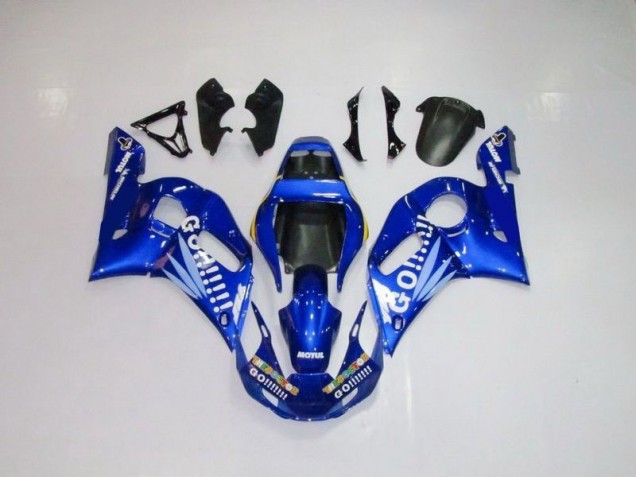 1998-2002 Blue White Go Motul YZF R6 Motorcycle Fairings 1998-2002 Blue White Go Motul YZF R6 Motorcycle Fairings