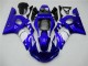 1998-2002 Blue White YZF R6 Motorcycle Fairings