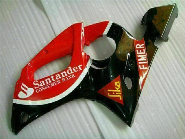 1998-2002 Red Black YZF R6 Motorcycle Fairing