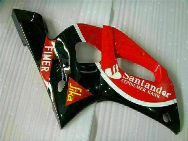 1998-2002 Red Black YZF R6 Motorcycle Fairing