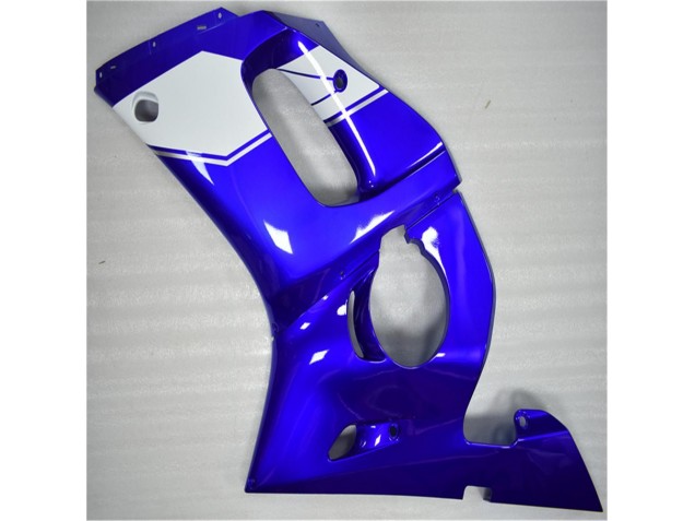 1998-2002 White Blue YZF R6 Motorcycle Fairings 1998-2002 White Blue YZF R6 Motorcycle Fairings