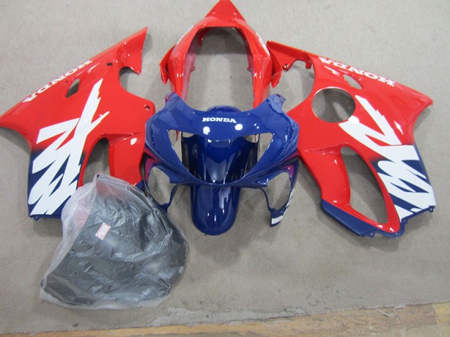 1999-2000 Blue Red CBR600 F4 Motorcycle Fairings 1999-2000 Blue Red CBR600 F4 Motorcycle Fairings