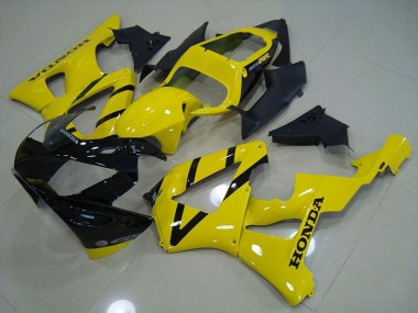 2000-2001 Black Yellow CBR900RR 929 Motorcycle Fairings