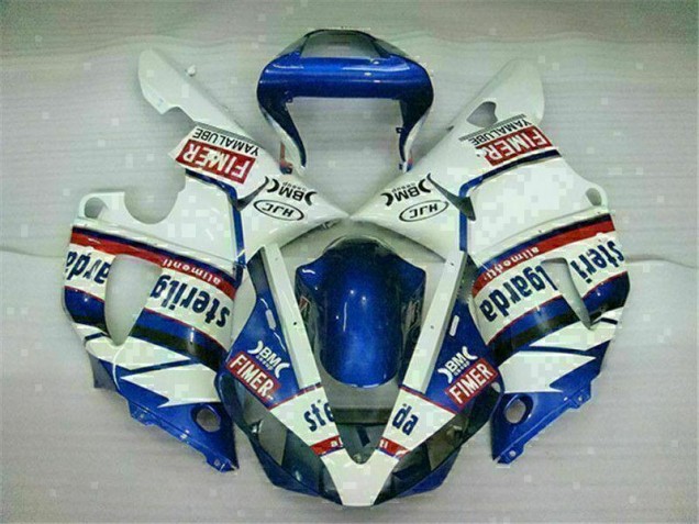 2000-2001 Blue White YZF R1 Motorcycle Bodywork 2000-2001 Blue White YZF R1 Motorcycle Bodywork