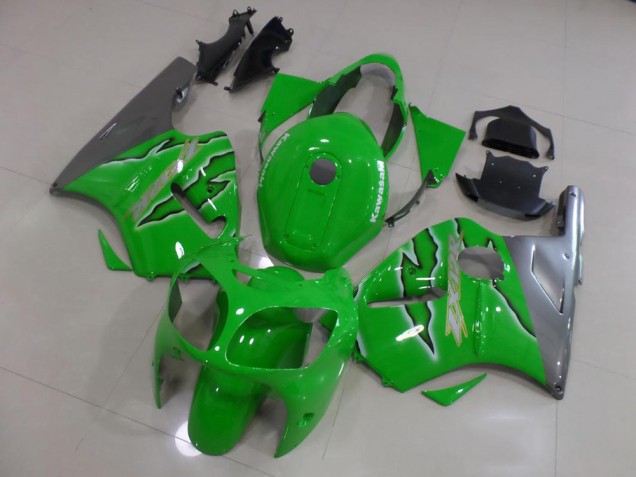 2000-2001 Green Flame ZX12R Motorcycle Fairings 2000-2001 Green Flame ZX12R Motorcycle Fairings