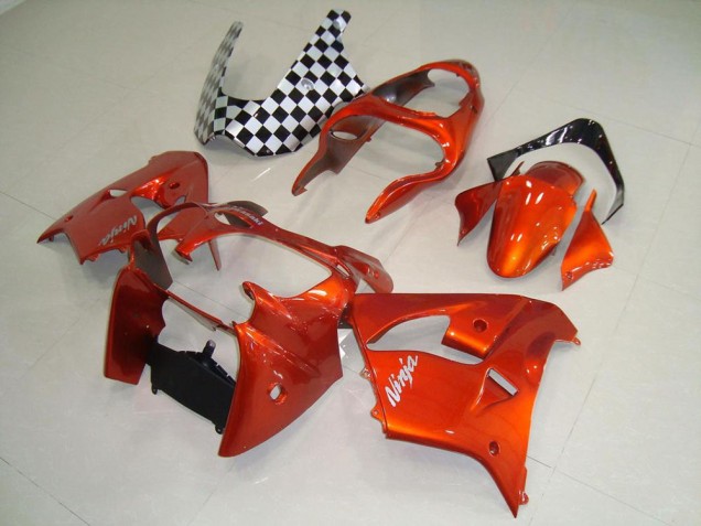 2000-2001 Orange ZX9R Motorcycle Fairings 2000-2001 Orange ZX9R Motorcycle Fairings