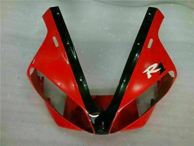 2000-2001 Red YZF R1 Aftermarket Motorcycle Fairings 2000-2001 Red YZF R1 Aftermarket Motorcycle Fairings