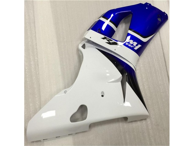 2000-2001 White Blue YZF R1 Motorcycle Fairings 2000-2001 White Blue YZF R1 Motorcycle Fairings