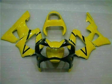 2000-2001 Yellow CBR900RR 929RR Motorcycle Fairings