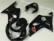 2000-2002 Black GSXR 1000 Motorcycle Fairings 2000-2002 Black GSXR 1000 Motorcycle Fairings