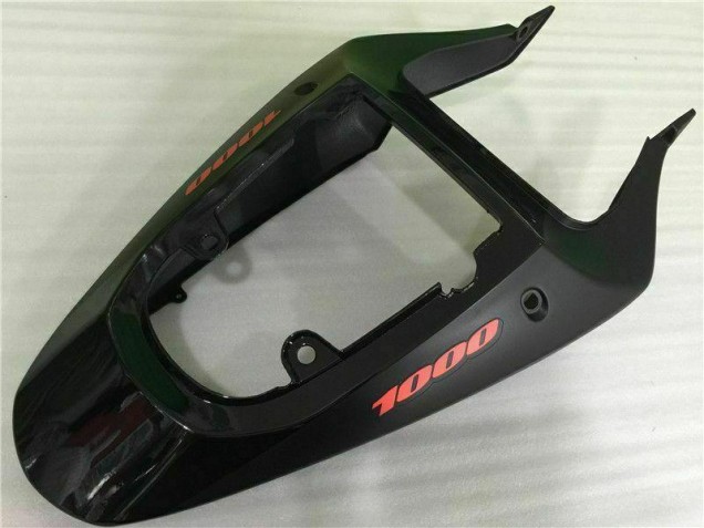 2000-2002 Black GSXR 1000 Motorcycle Fairings 2000-2002 Black GSXR 1000 Motorcycle Fairings