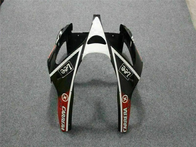 2000-2002 Black White Eurobet ZX6R Motorcycle Fairings 2000-2002 Black White Eurobet ZX6R Motorcycle Fairings