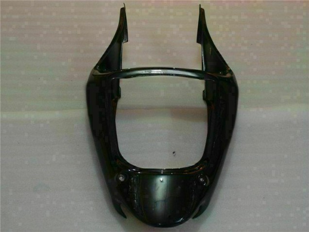 2000-2002 Black with Blue Flame ZX6R Motorcycle Fairings 2000-2002 Black with Blue Flame ZX6R Motorcycle Fairings