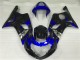 2000-2002 Blue Black GSXR 1000 Motorcycle Fairings 2000-2002 Blue Black GSXR 1000 Motorcycle Fairings