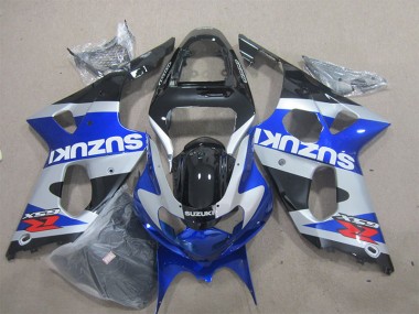 2000-2002 Blue White Decal GSXR 1000 Motorcycle Fairing