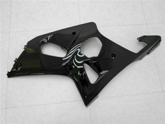 2000-2002 Glossy Black GSXR 1000 Motorcycle Fairings 2000-2002 Glossy Black GSXR 1000 Motorcycle Fairings