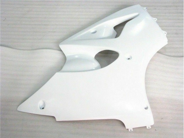 2000-2002 Glossy White ZX6R Motorcycle Fairings
