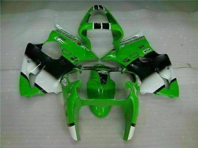 2000-2002 Green Black ZX6R Motorcycle Fairing & Bodywork 2000-2002 Green Black ZX6R Motorcycle Fairing & Bodywork