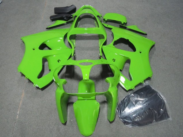 2000-2002 Green ZX6R Motorcycle Bodywork 2000-2002 Green ZX6R Motorcycle Bodywork