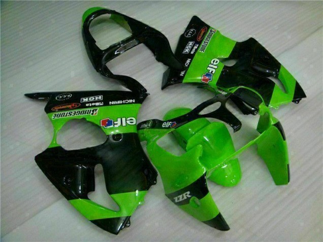 2000-2002 Green ZX6R Motorcycle Fairings 2000-2002 Green ZX6R Motorcycle Fairings