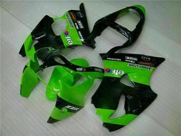 2000-2002 Green ZX6R Motorcycle Fairings 2000-2002 Green ZX6R Motorcycle Fairings