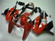 2000-2002 Red Black White ZX6R Motorcycle Fairings 2000-2002 Red Black White ZX6R Motorcycle Fairings