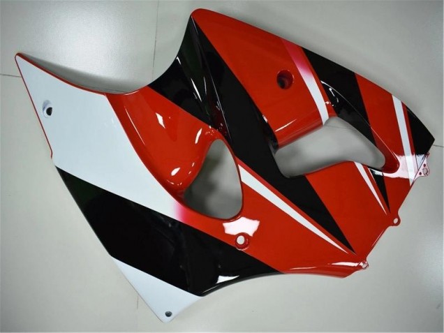 2000-2002 Red Black White ZX6R Motorcycle Fairings 2000-2002 Red Black White ZX6R Motorcycle Fairings