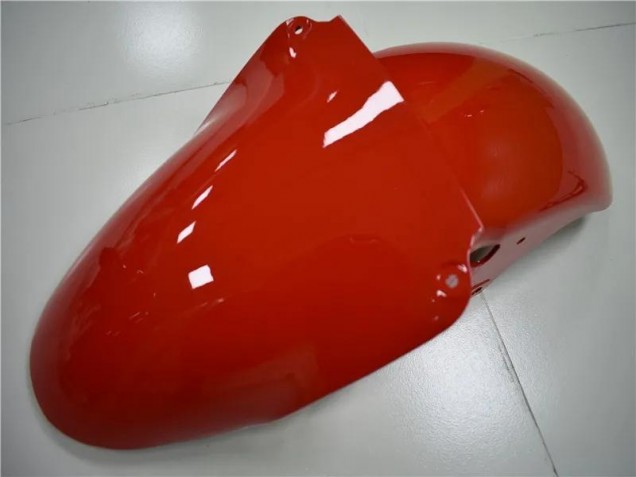 2000-2002 Red Black White ZX6R Motorcycle Fairings 2000-2002 Red Black White ZX6R Motorcycle Fairings